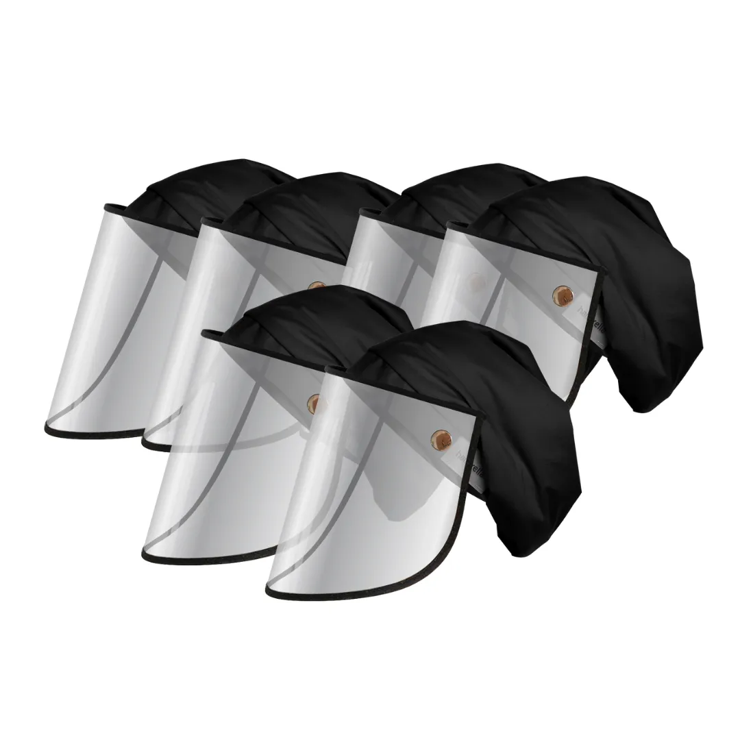 Hairbrella Pro Scrub Cap   Face Shield Gifting Bundle (Buy 5, Get 1 Free)
