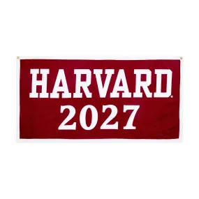 Premium Quality Felt Banner for Harvard Class of 2027 - Collectors Edition