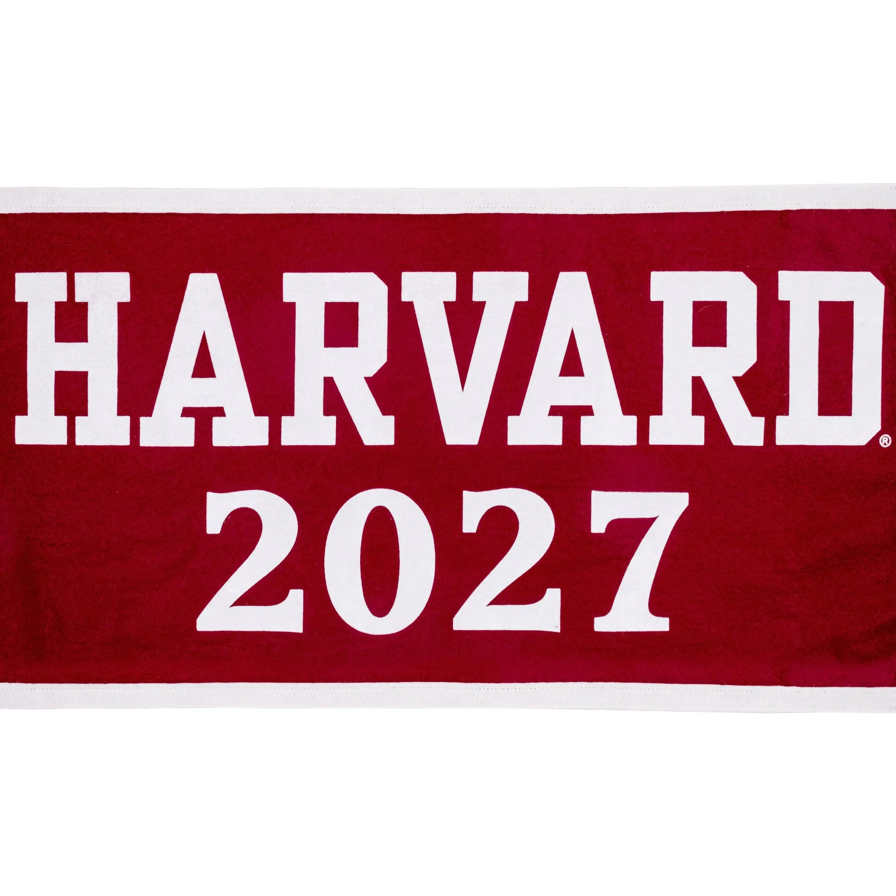 Premium Quality Felt Banner for Harvard Class of 2027 - Collectors Edition