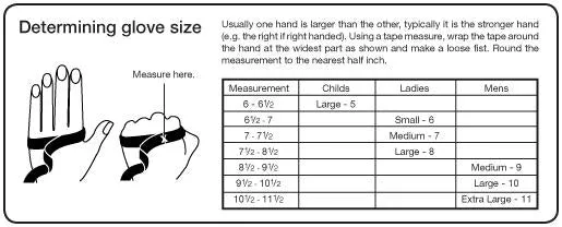Heritage Youth Wrist Wrap Bull Riding Glove