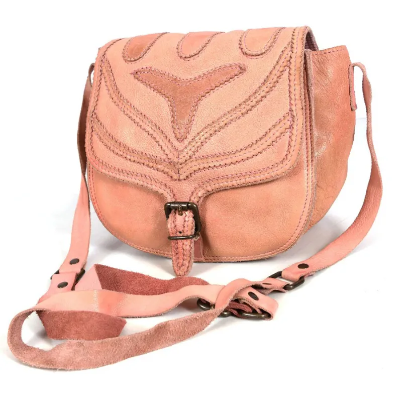 Leather Western Crossbody
