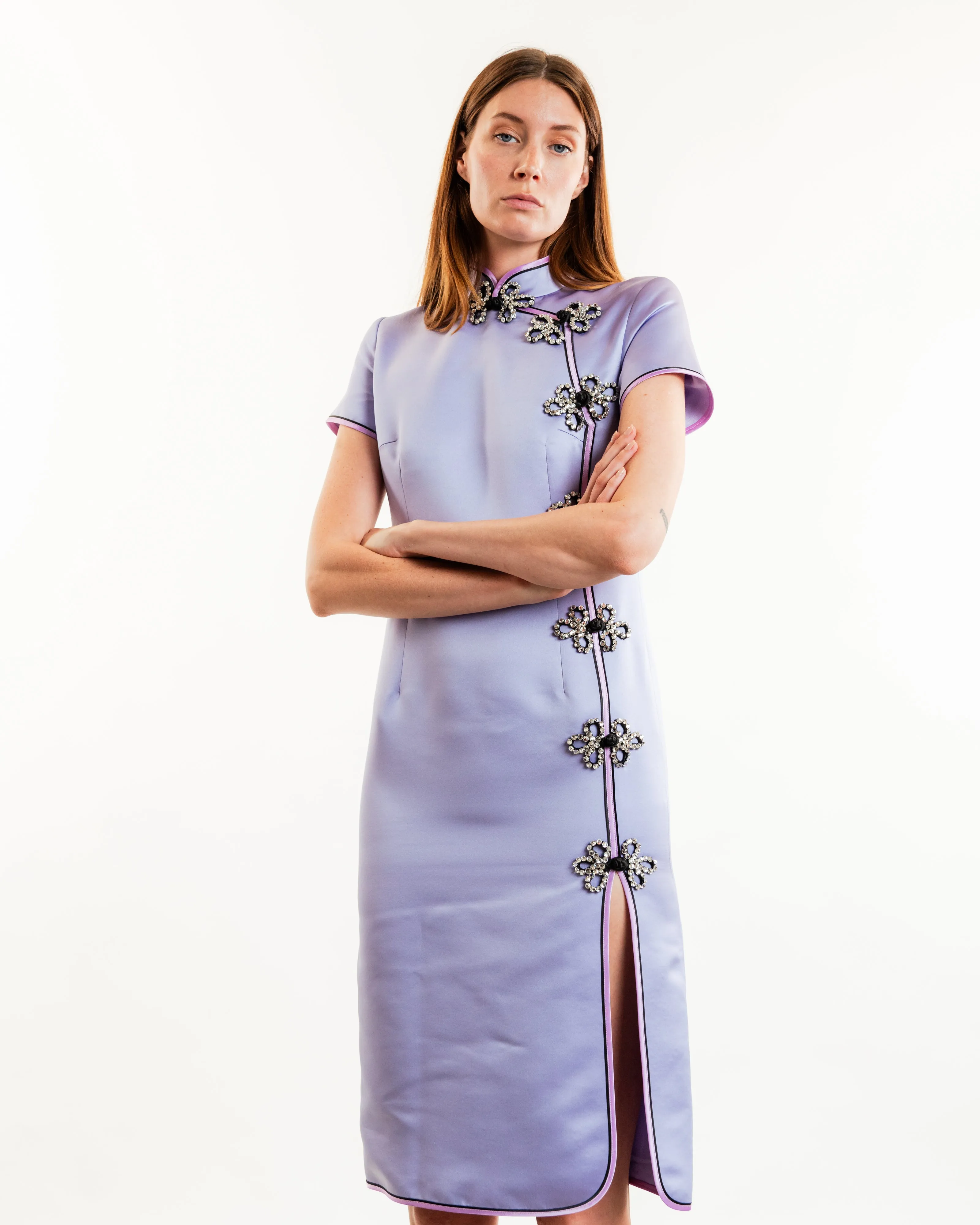 Manon Satin Dress