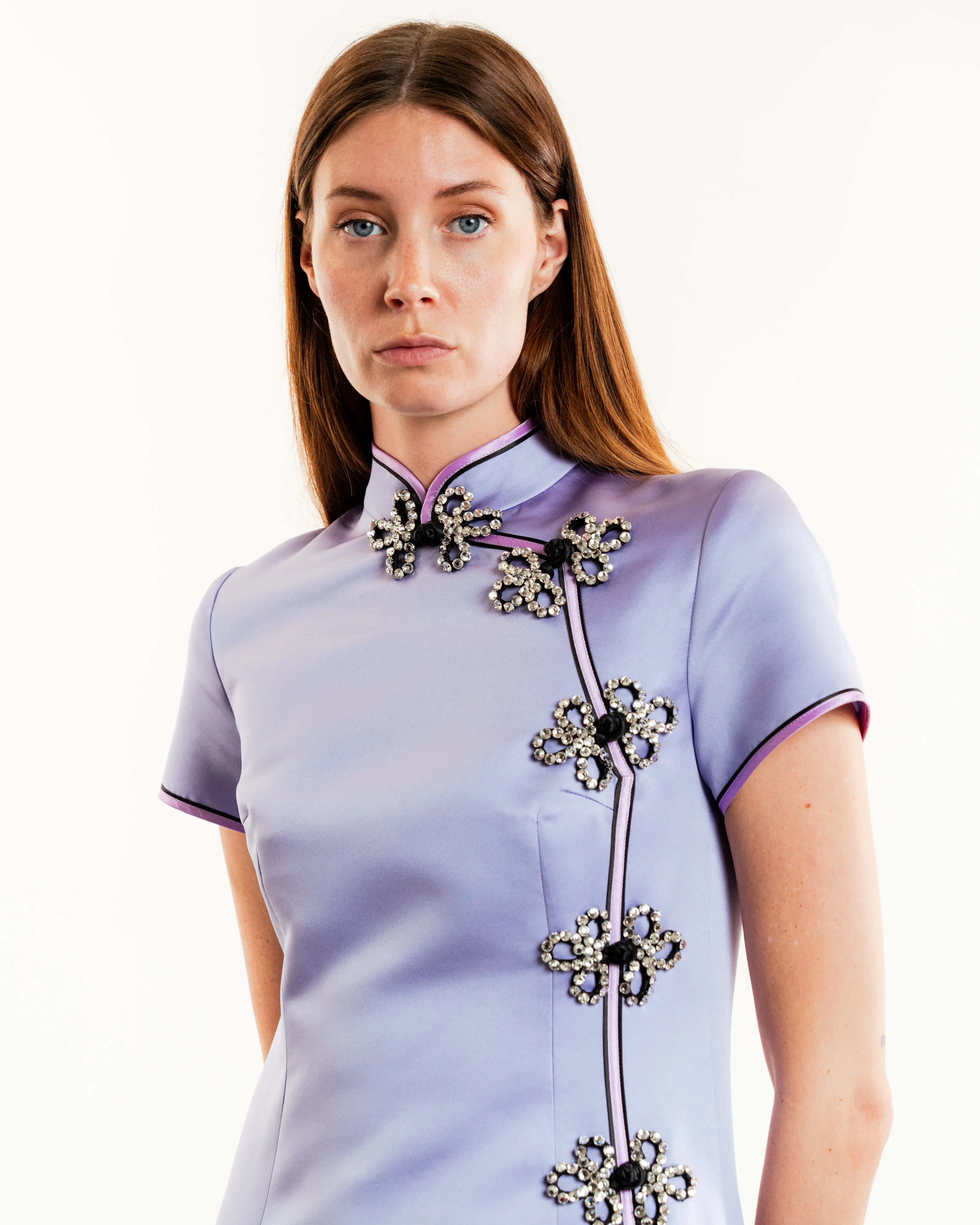 Manon Satin Dress