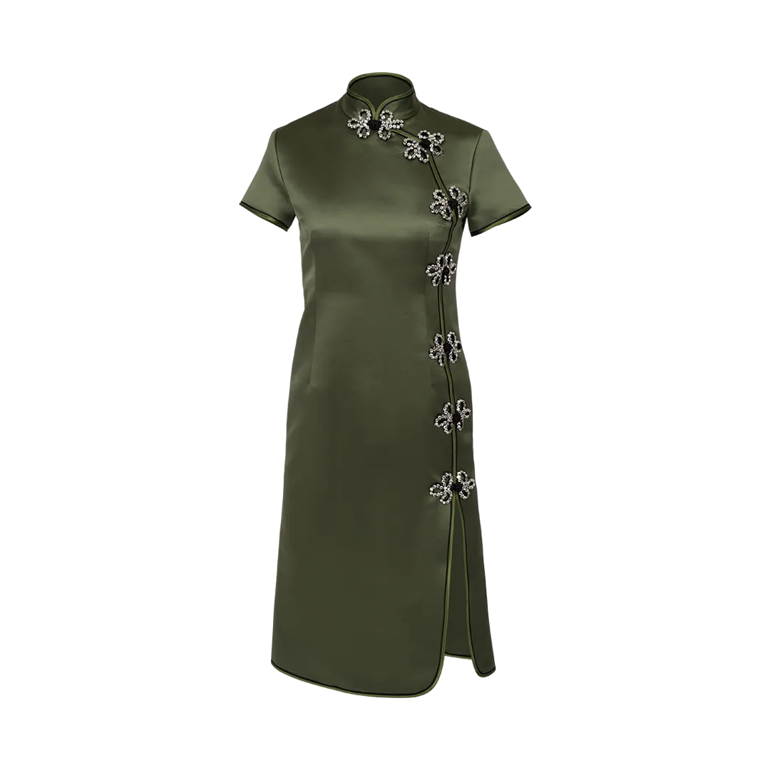 Manon Satin Dress
