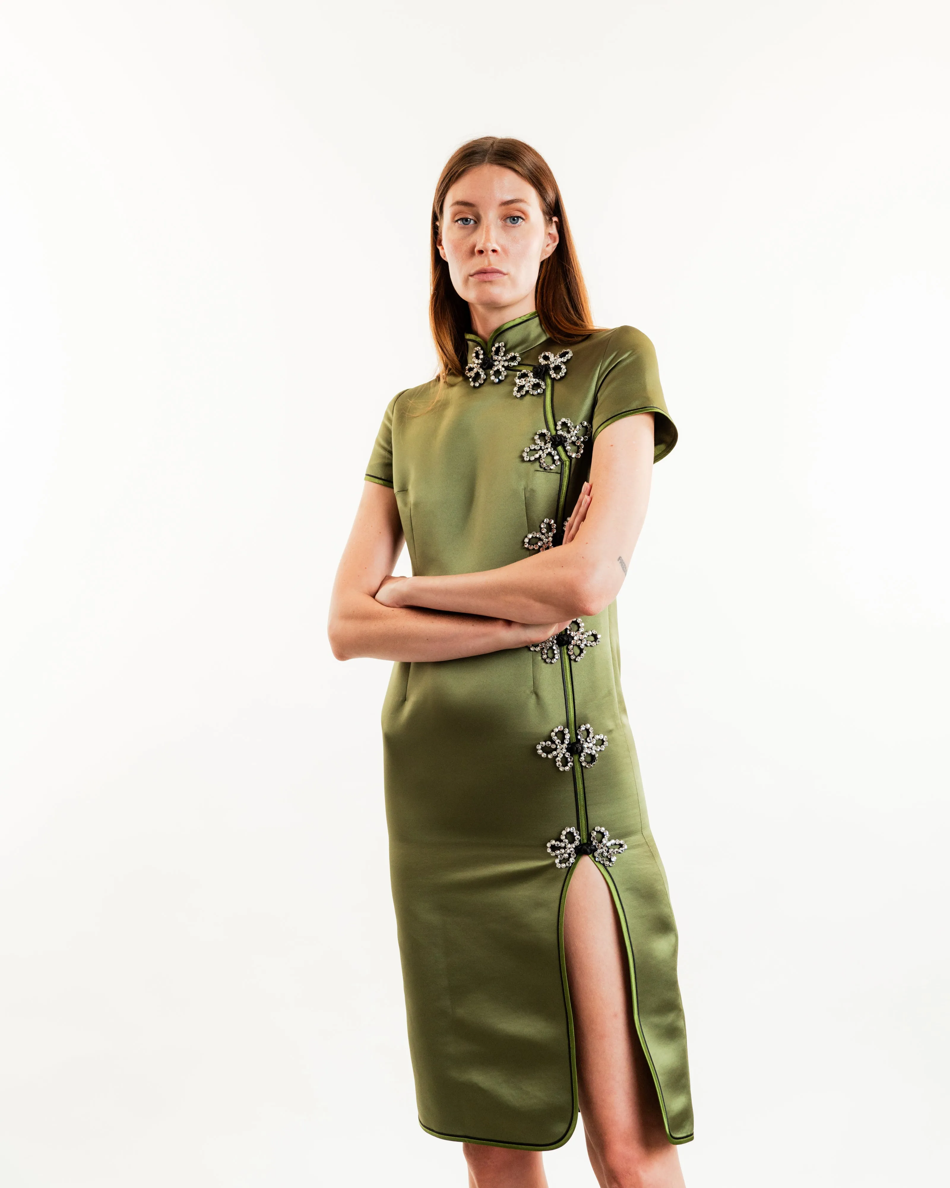 Manon Satin Dress