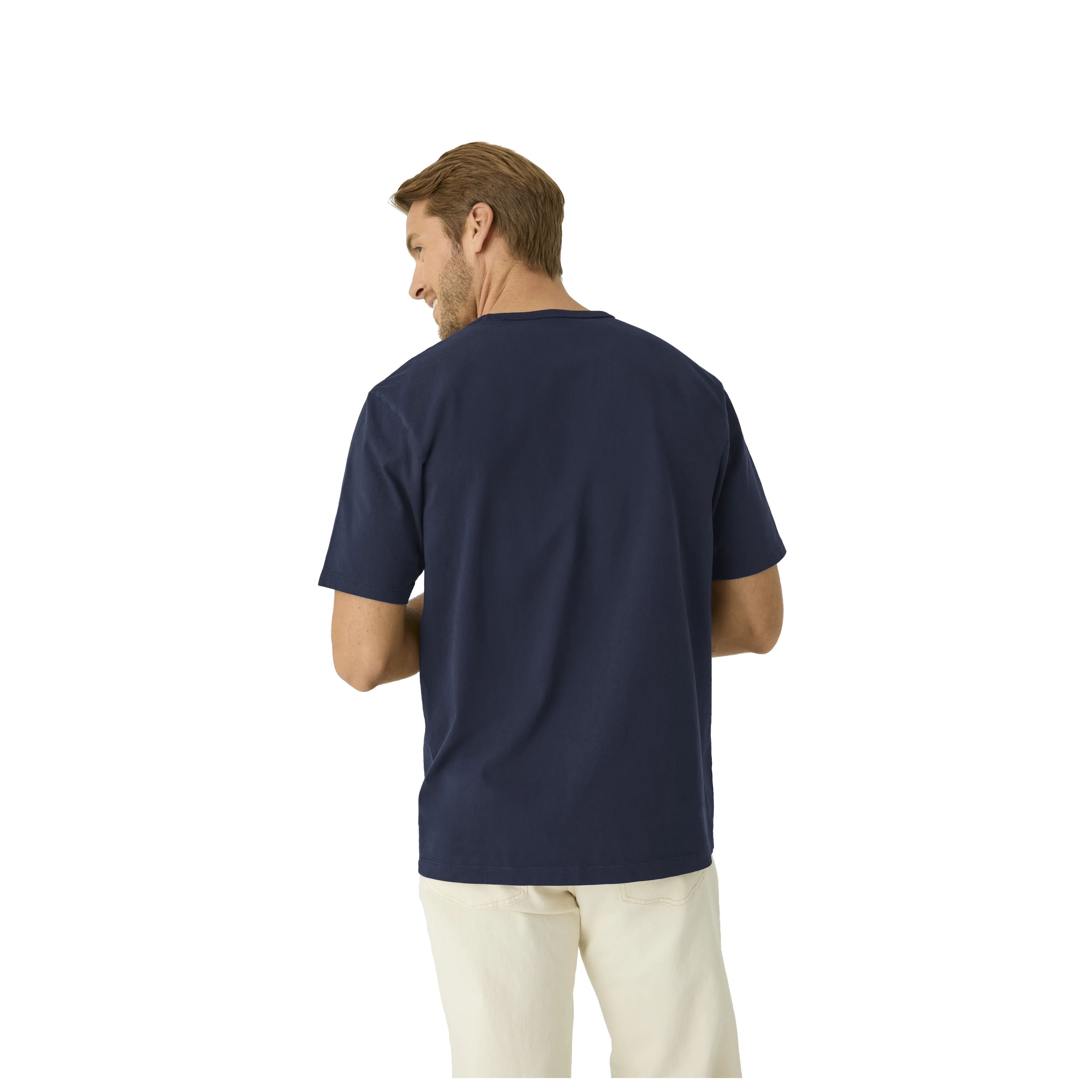 Men’s Premium Weight Pocket Crew Neck T-Shirt 3-Pack