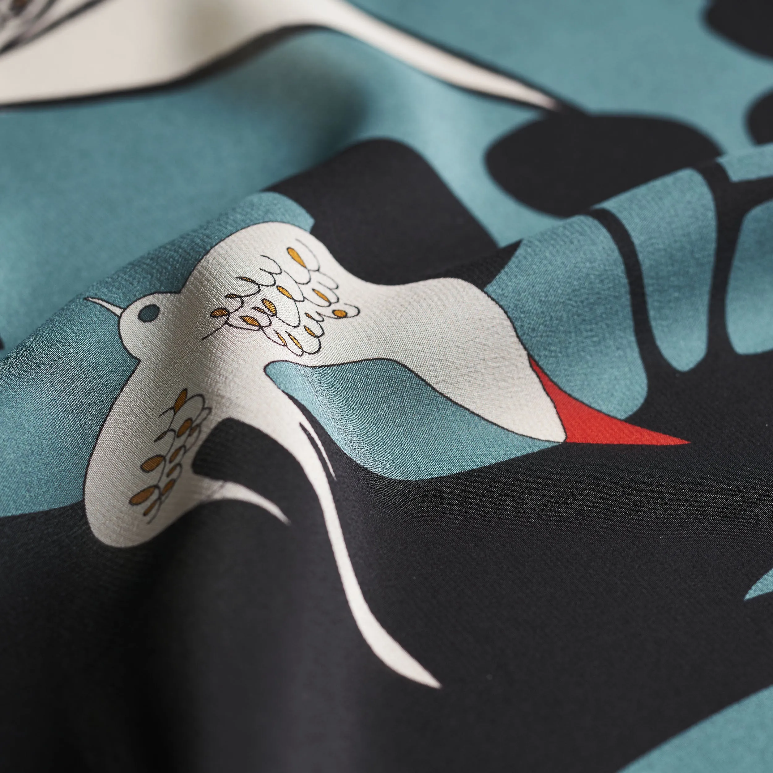 Mystery of Murmurations Silk Scarf