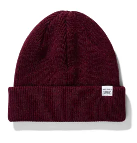 Norse Projects Norse Beanie – Mulberry Red