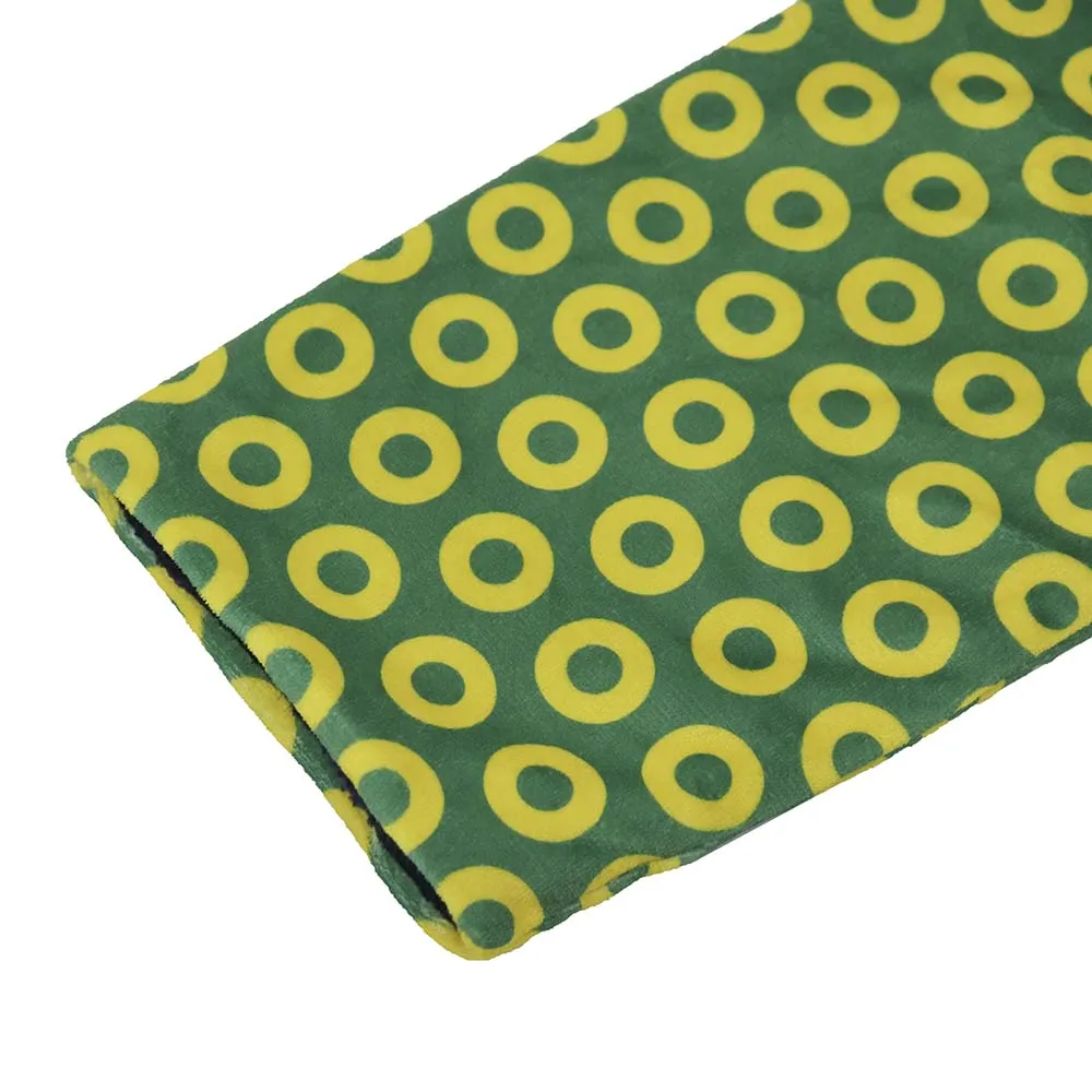 Phish | Ultra-Soft Yellow & Green Donut Pattern Comfort Robe