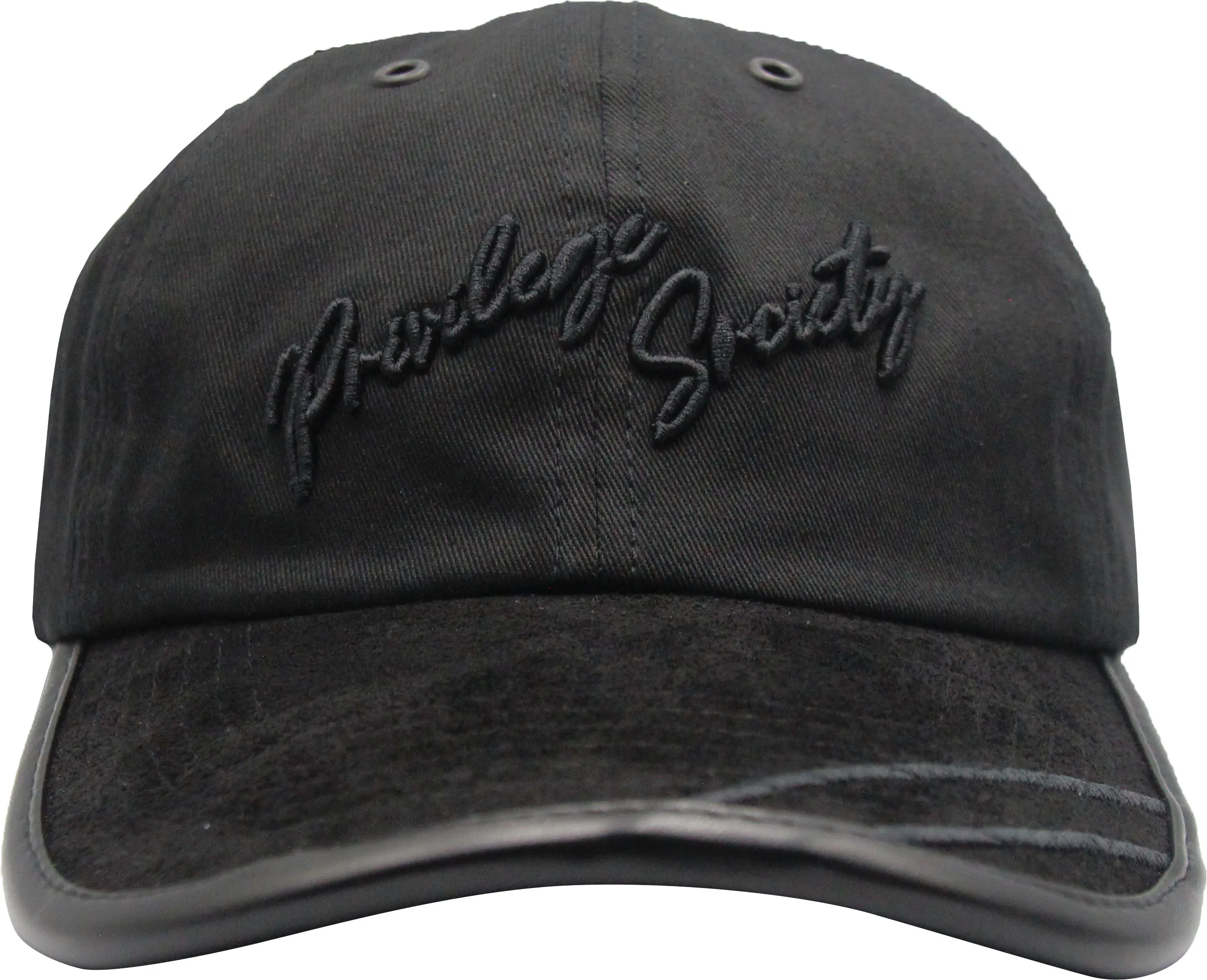 PS Limited Script Dad Hat, Black/Black