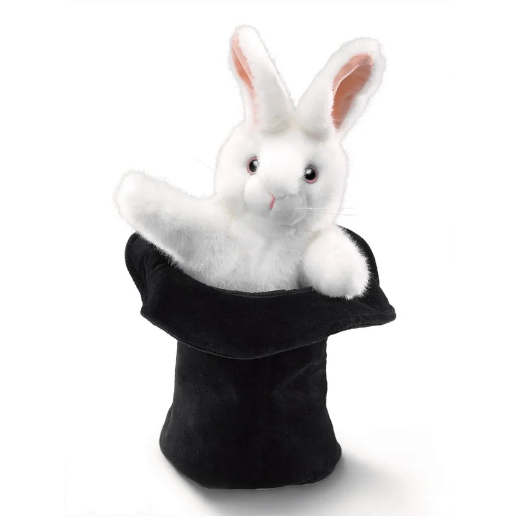 Rabbit in the Hat Hand Puppet