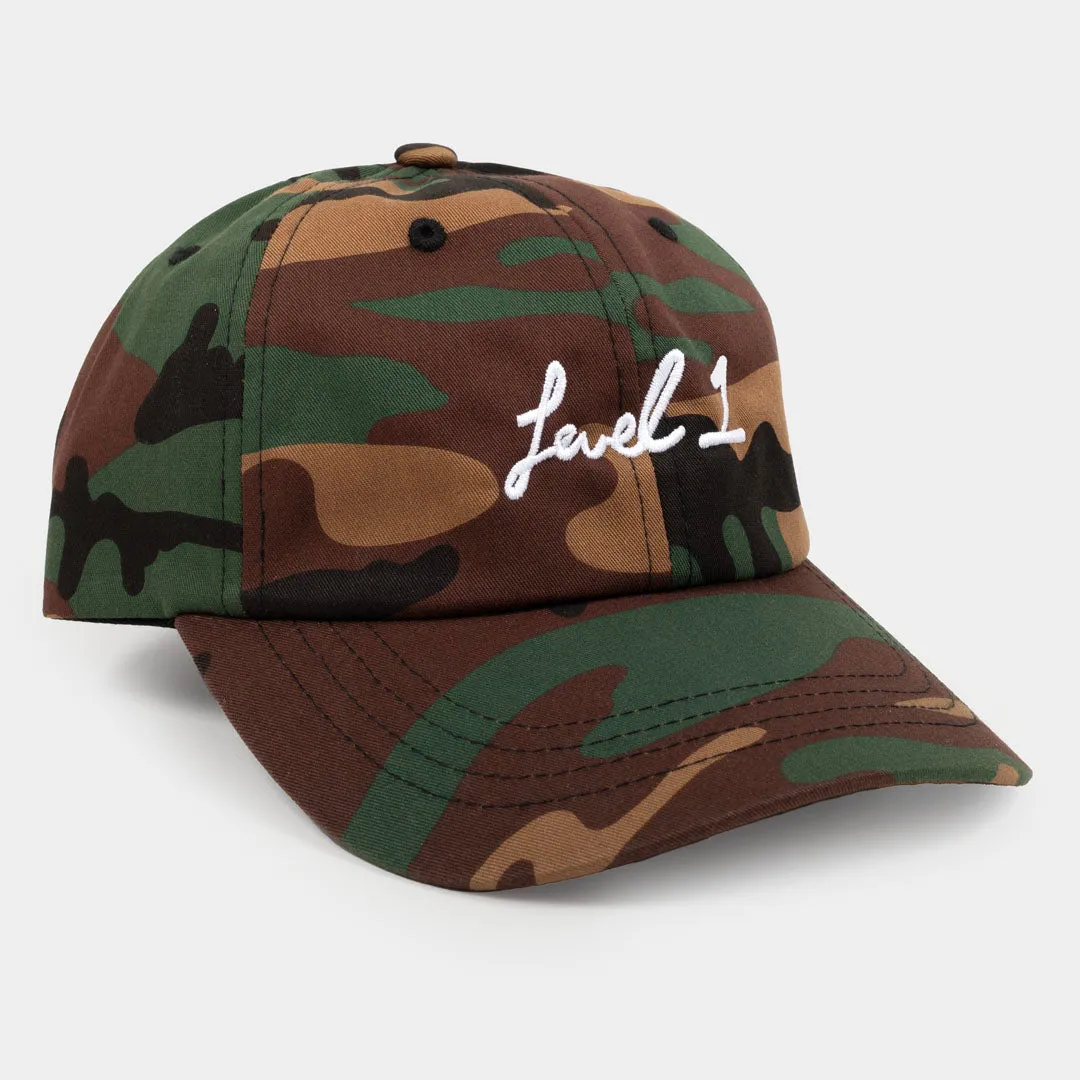 Script Logo Dad Hat