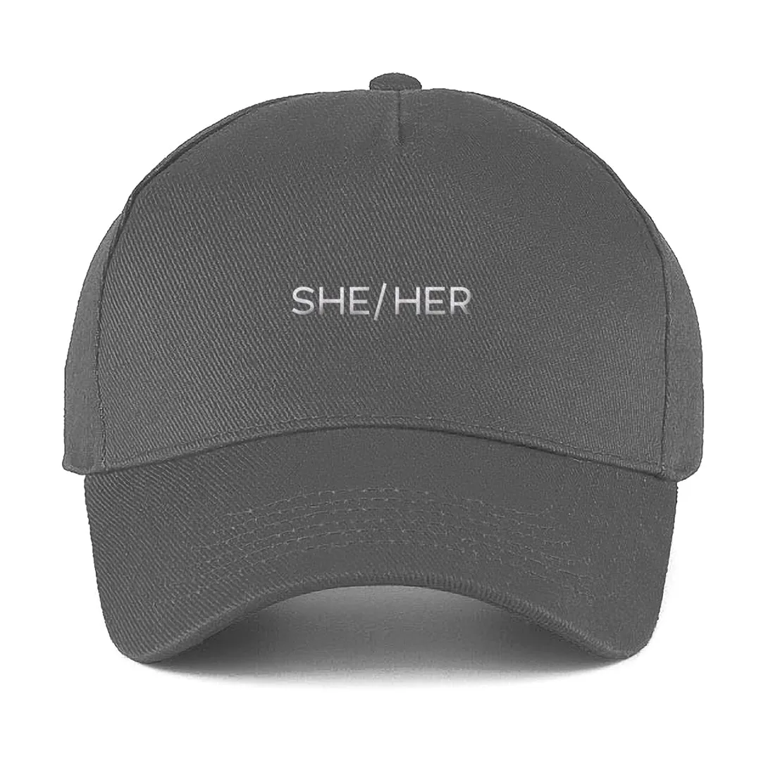 She/Her Pronouns Baseball Cap