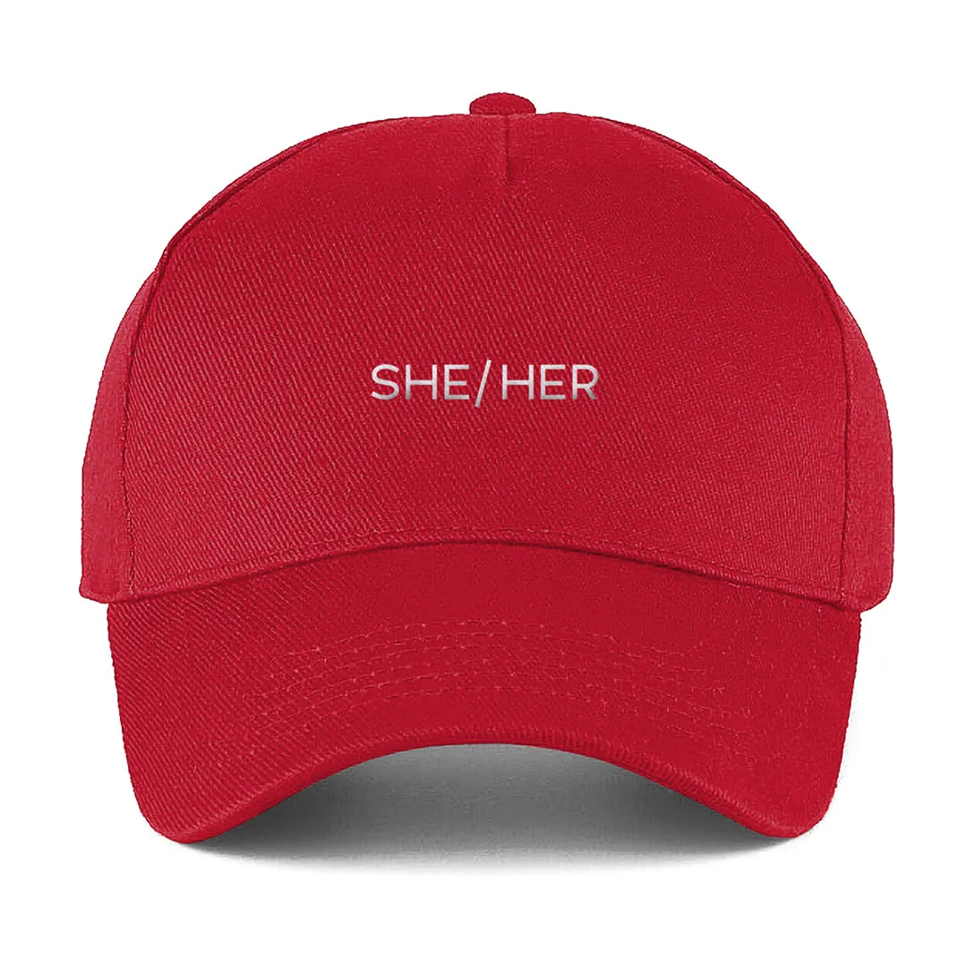 She/Her Pronouns Baseball Cap