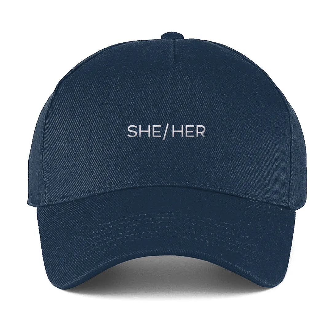 She/Her Pronouns Baseball Cap