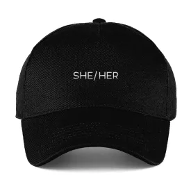 She/Her Pronouns Baseball Cap
