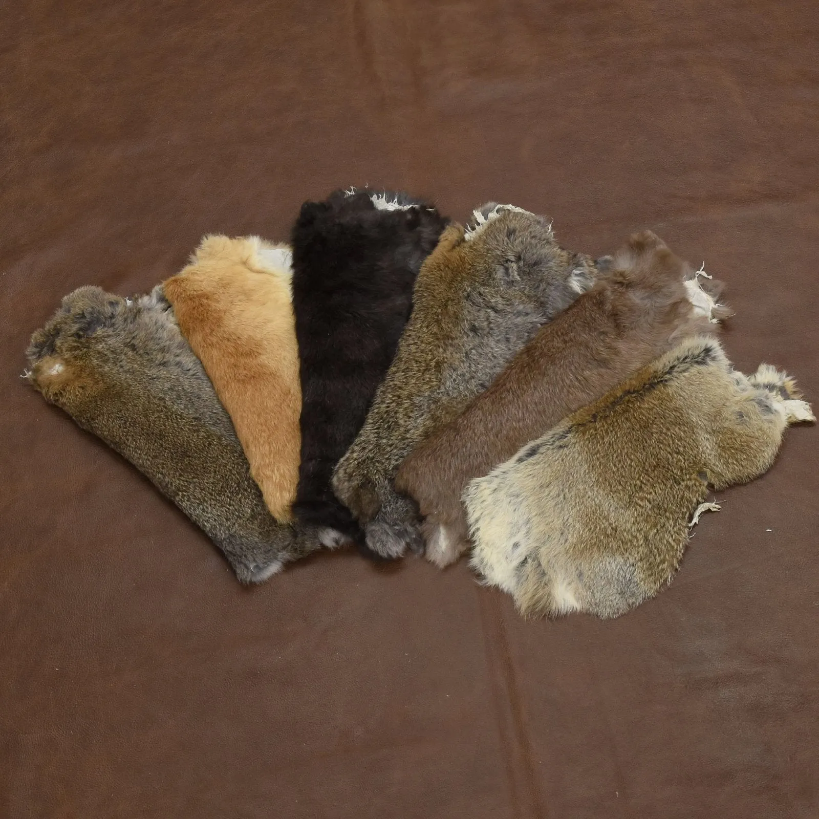 Soft Rabbit Fur Pelts - Packs & Singles