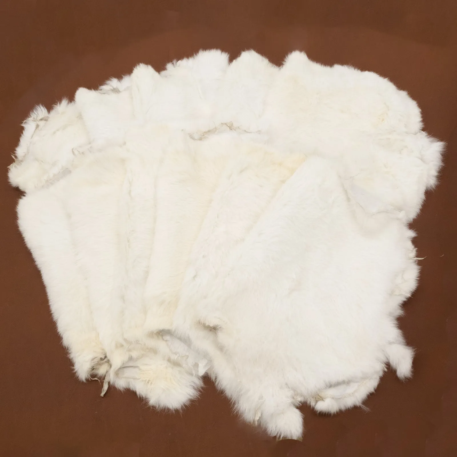 Soft Rabbit Fur Pelts - Packs & Singles