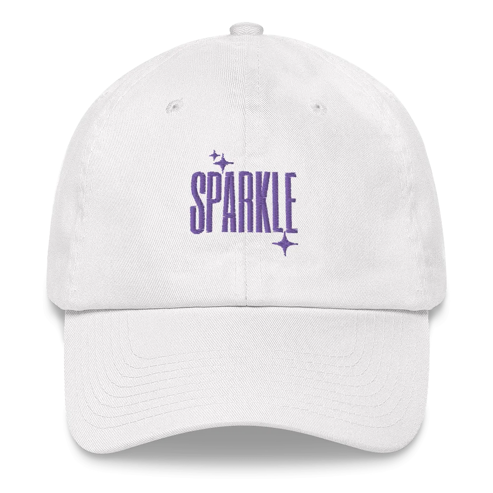 Sparkle Embroidered Dad Hat