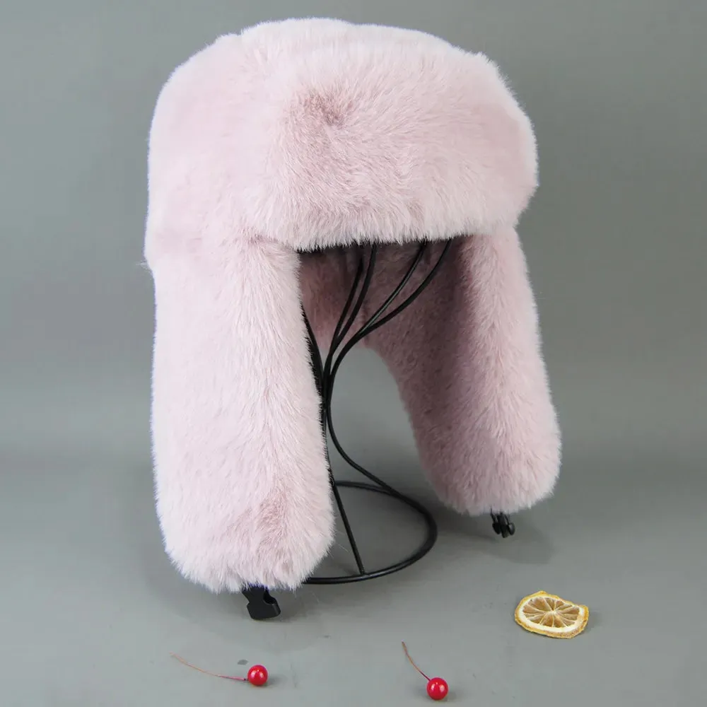 TEEK - Faux Rex Rabbit Fur Hats