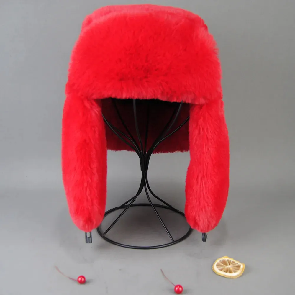 TEEK - Faux Rex Rabbit Fur Hats