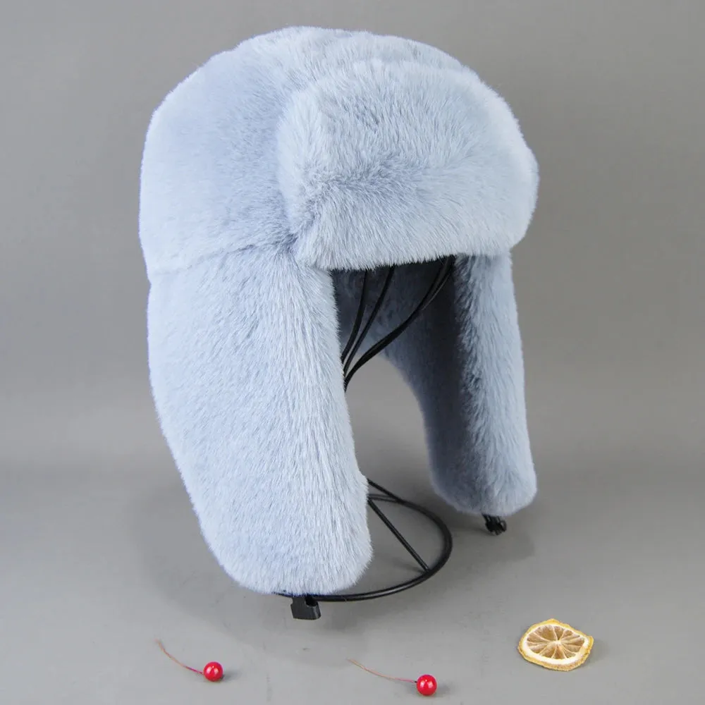 TEEK - Faux Rex Rabbit Fur Hats