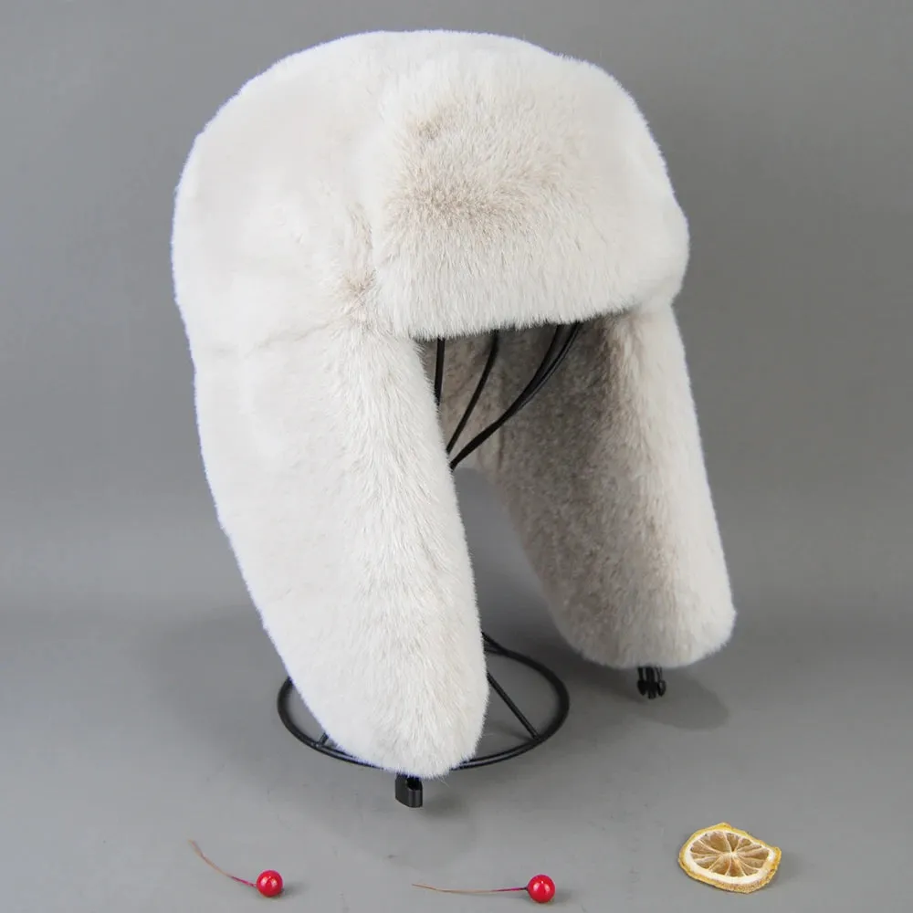TEEK - Faux Rex Rabbit Fur Hats