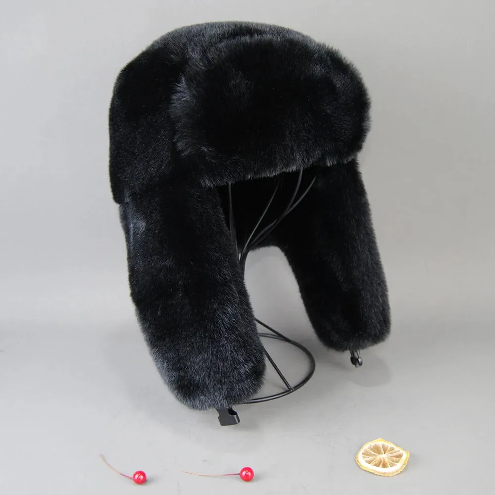 TEEK - Faux Rex Rabbit Fur Hats