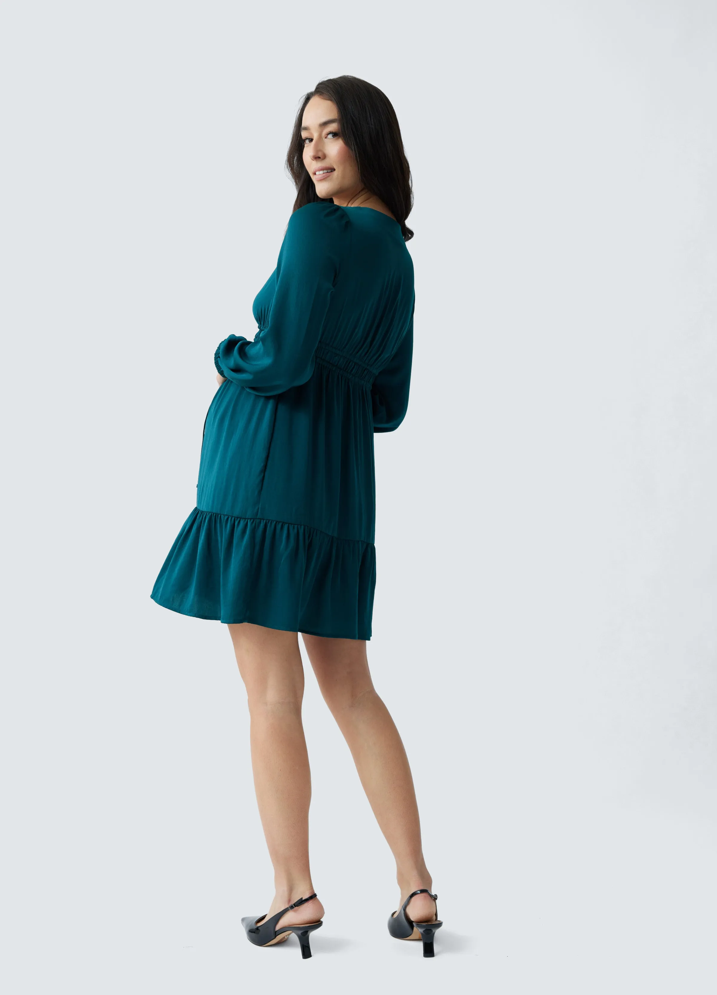 The Cinch Maternity Mini Dress