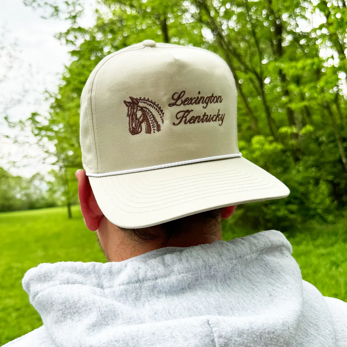 The Lexington, Kentucky Horse Rope Cap