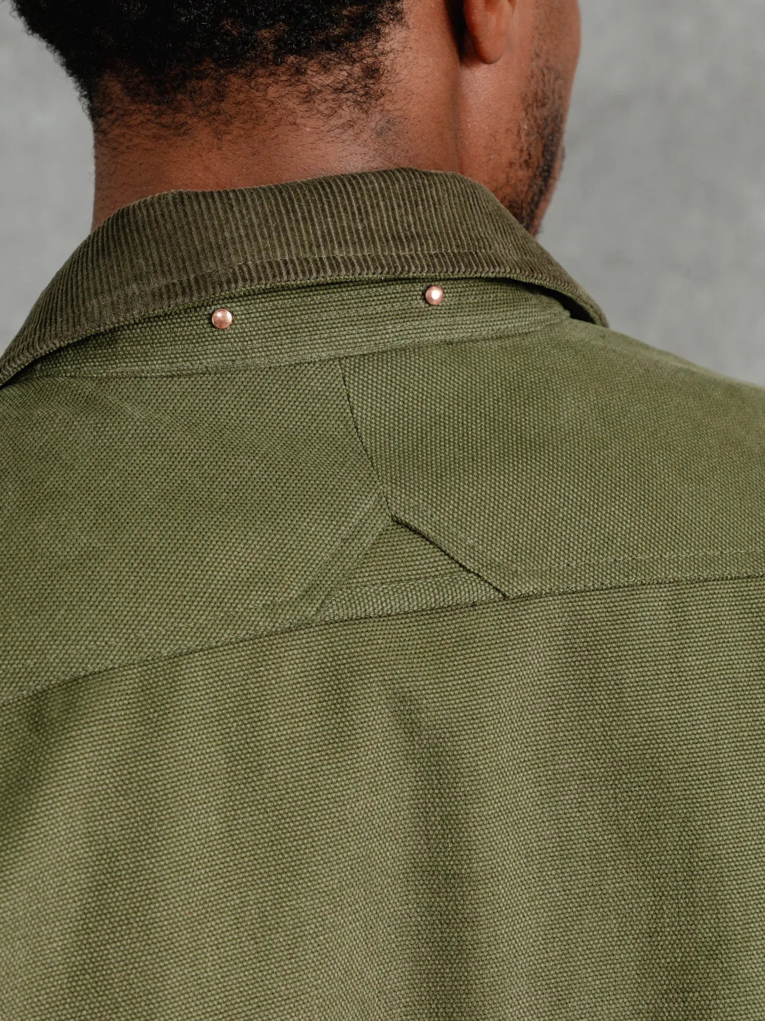 The Panama Coach Jacket - Moss Green