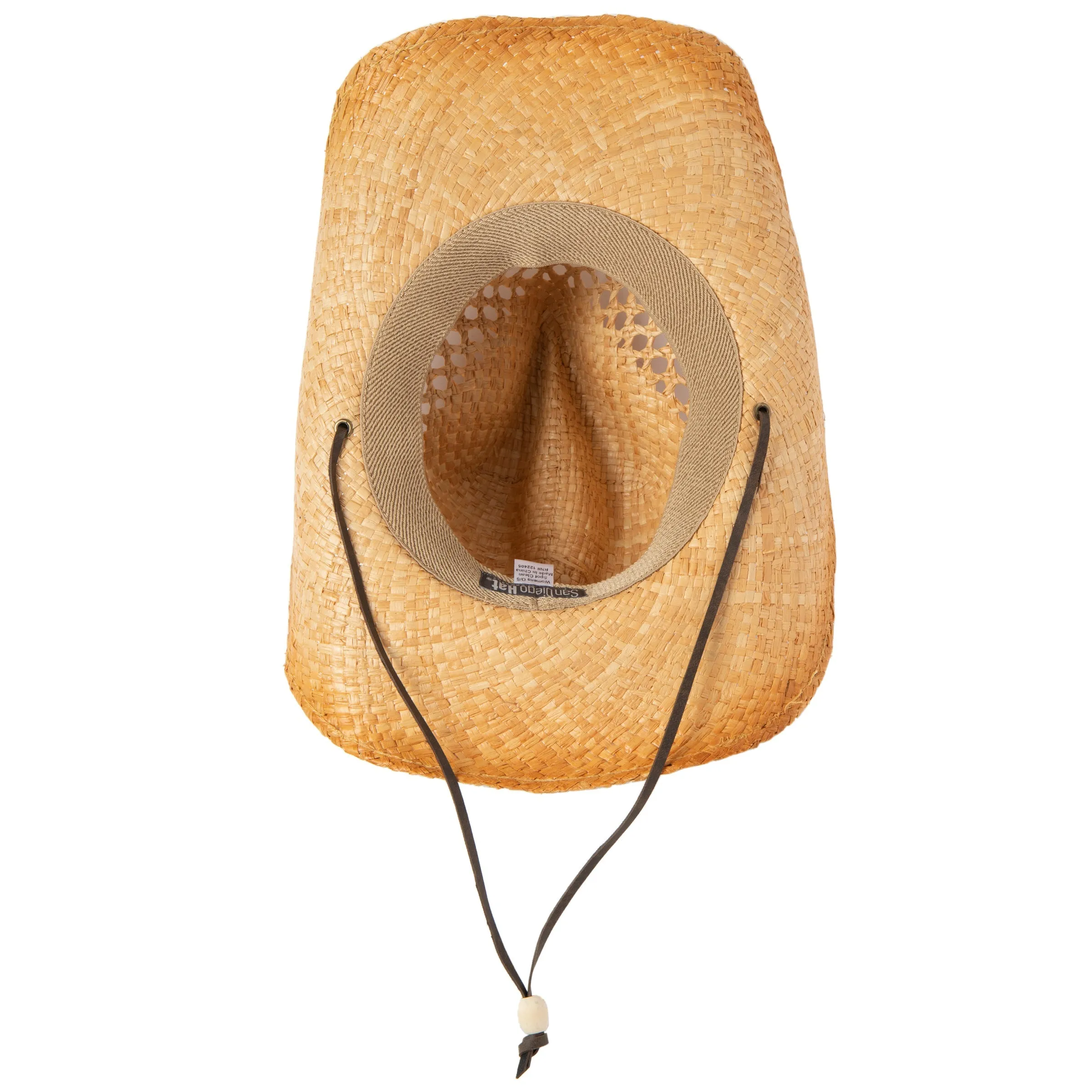 Women's Raffia Cowboy Hat