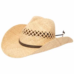 Women's Raffia Cowboy Hat
