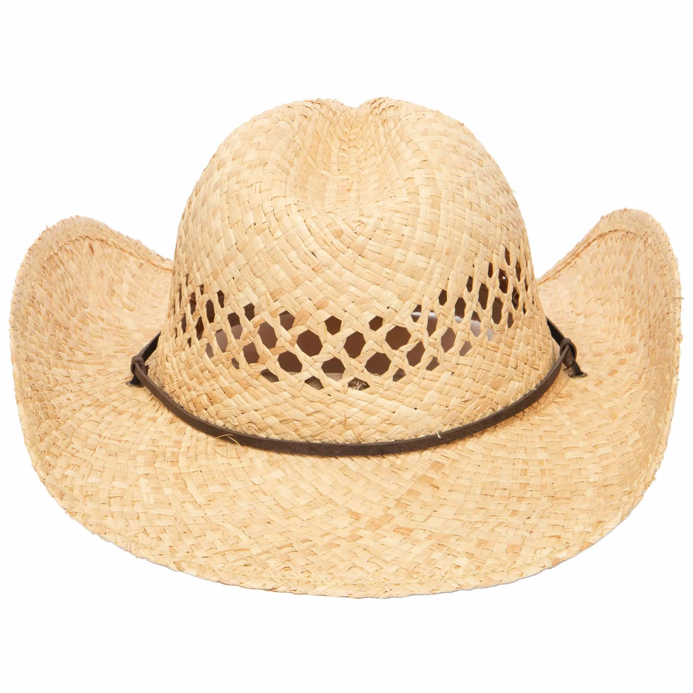 Women's Raffia Cowboy Hat
