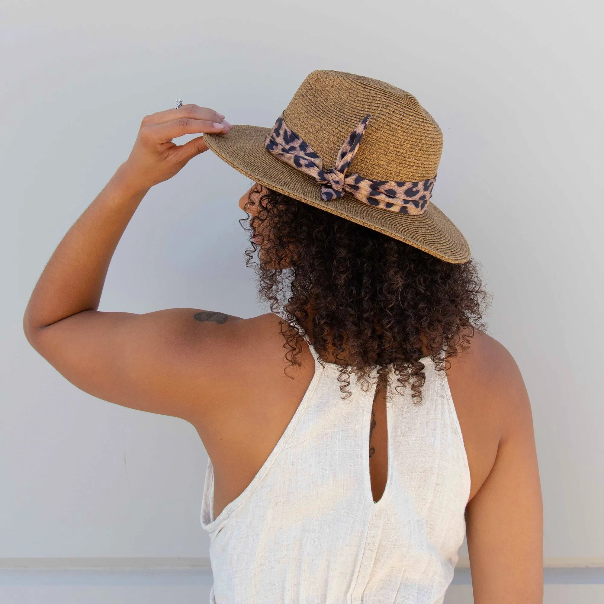 Women's Ultrabraid Fedora Removable Silky Scarf