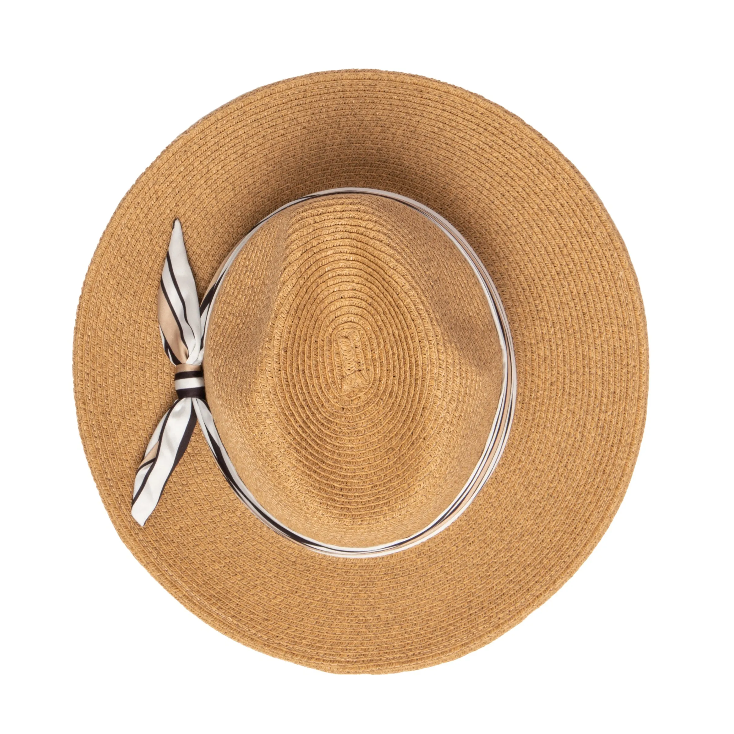 Women's Ultrabraid Fedora Removable Silky Scarf