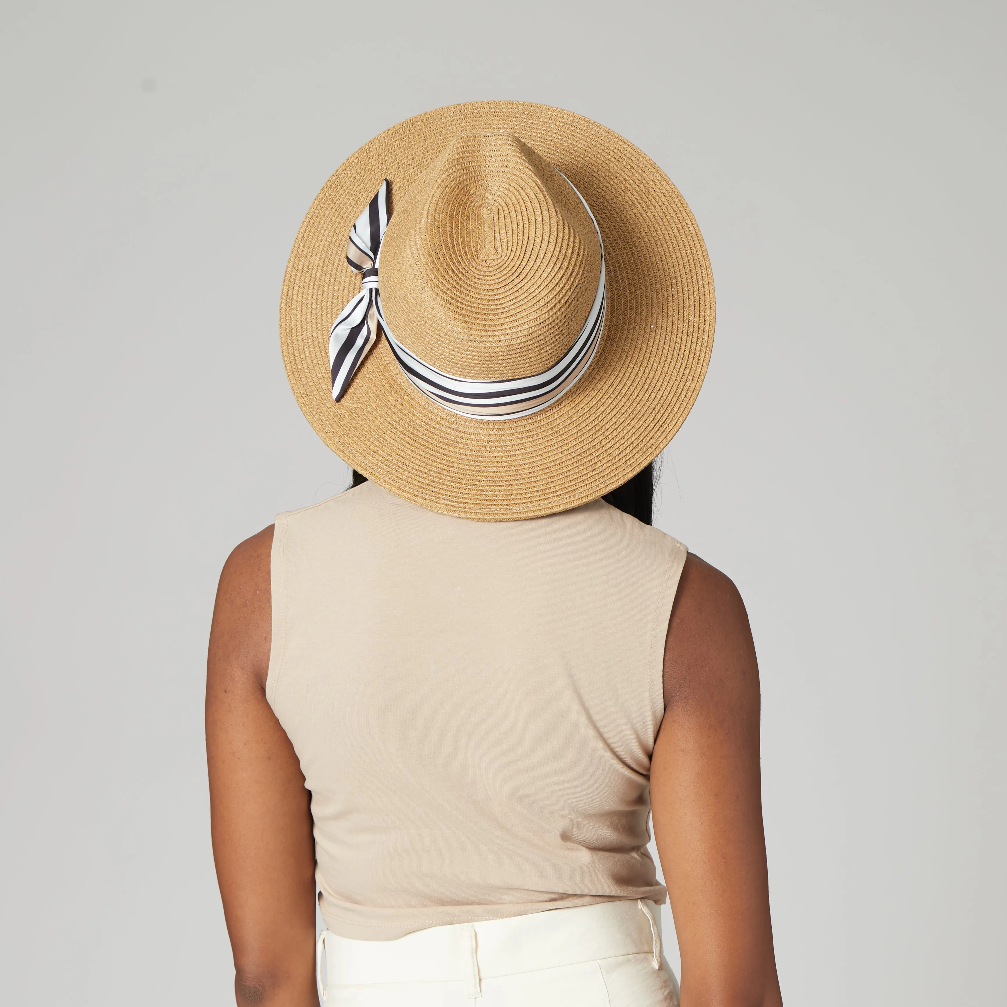 Women's Ultrabraid Fedora Removable Silky Scarf