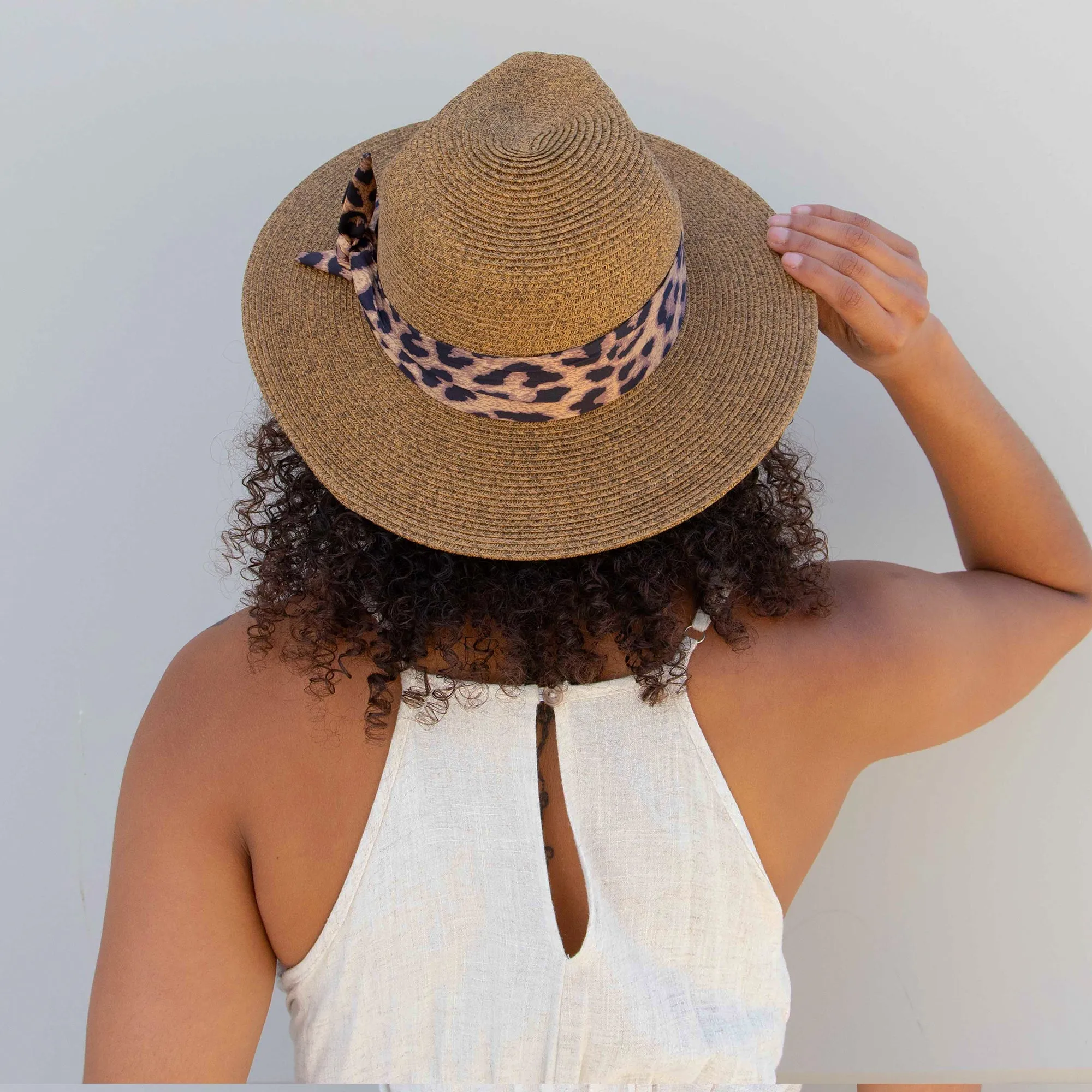 Women's Ultrabraid Fedora Removable Silky Scarf