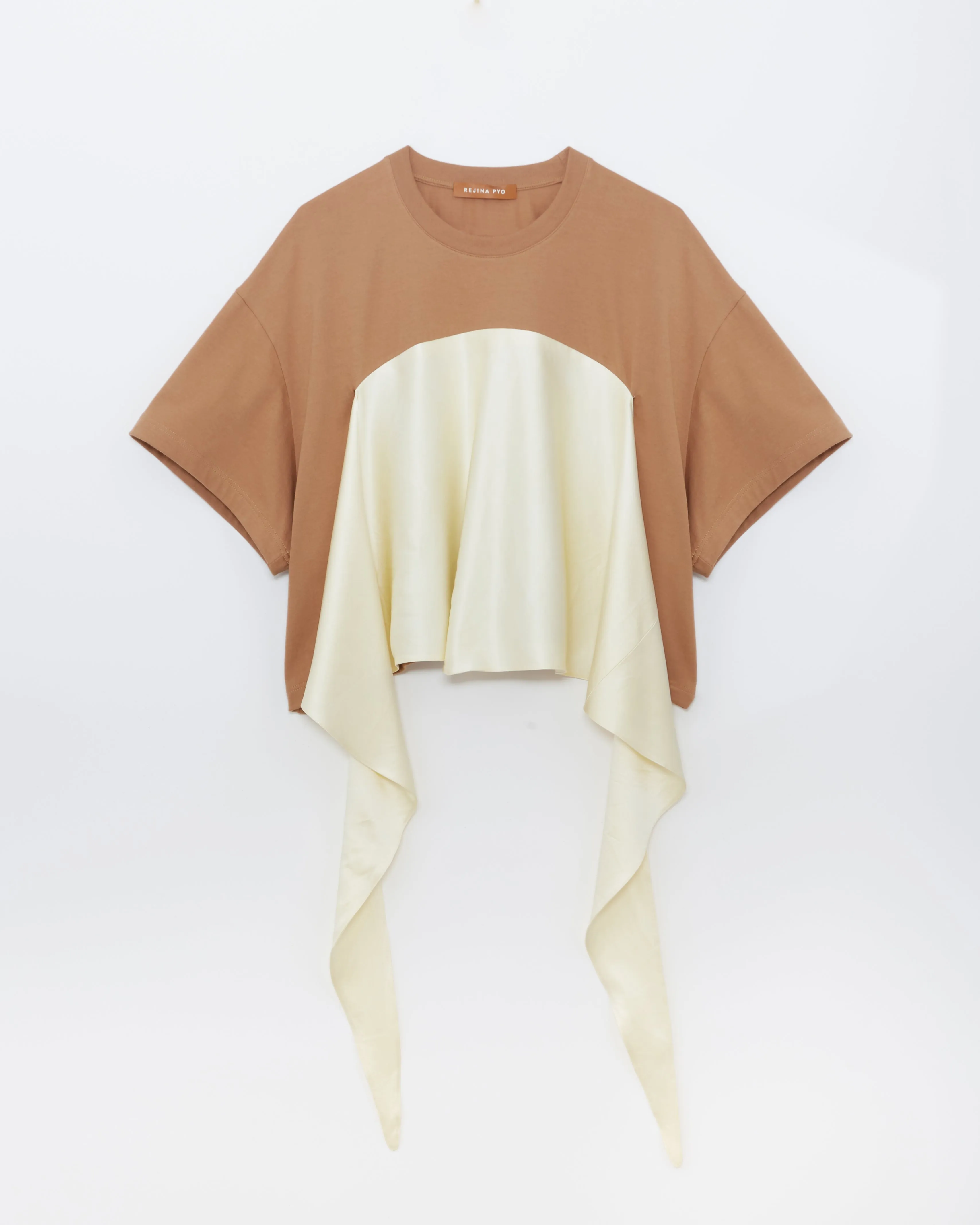 Wynne Top Silk Satin Butter