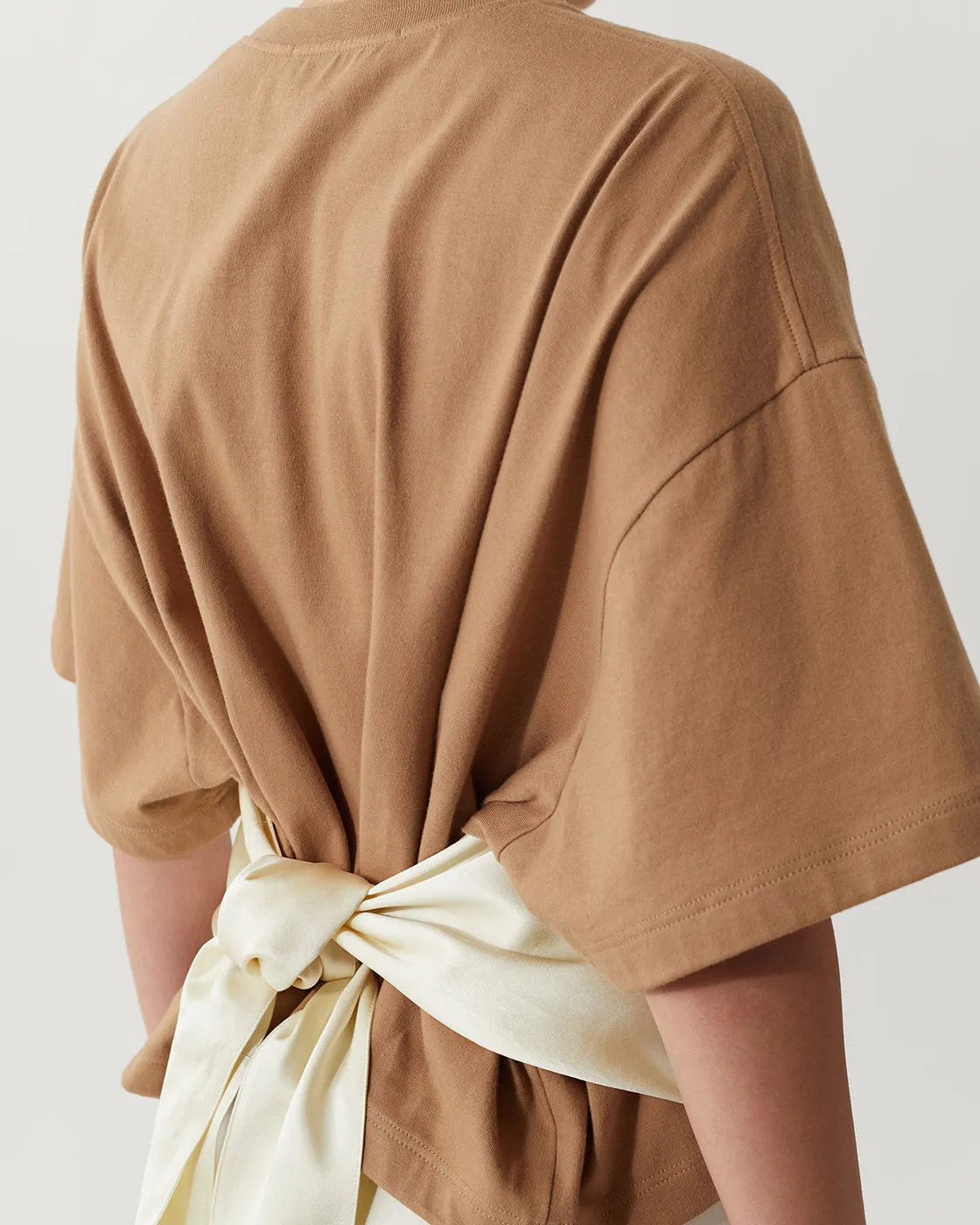 Wynne Top Silk Satin Butter